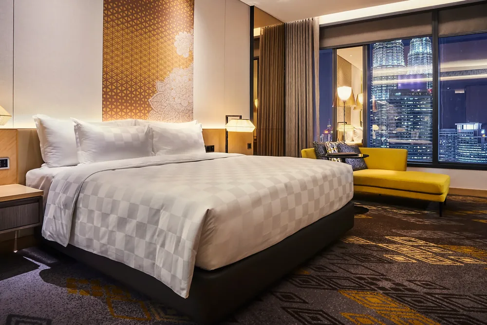Deluxe Twin Tower View room at EQ Kuala Lumpur